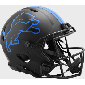 Detroit Lions Full Size Authentic Revolution Speed Football Helmet ECLIPSE - NFL