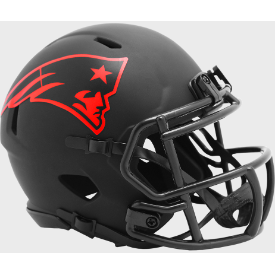 New England Patriots Mini Speed Football Helmet ECLIPSE - NFL