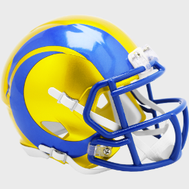 Los Angeles Rams Mini Speed Football Helmet FLASH - NFL
