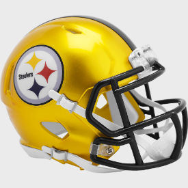 Pittsburgh Steelers Mini Speed Football Helmet FLASH - NFL