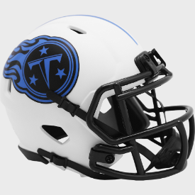 Tennessee Titans Mini Speed Football Helmet LUNAR - NFL