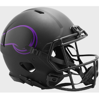 Minnesota Vikings Full Size Authentic Revolution Speed Football Helmet ECLIPSE - NFL