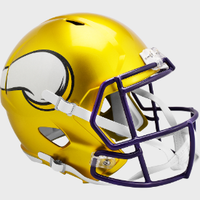 Minnesota Vikings Full Size Speed Replica Football Helmet FLASH - NFL