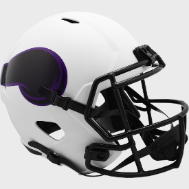 Minnesota Vikings Full Size Speed Replica Football Helmet LUNAR - NFL